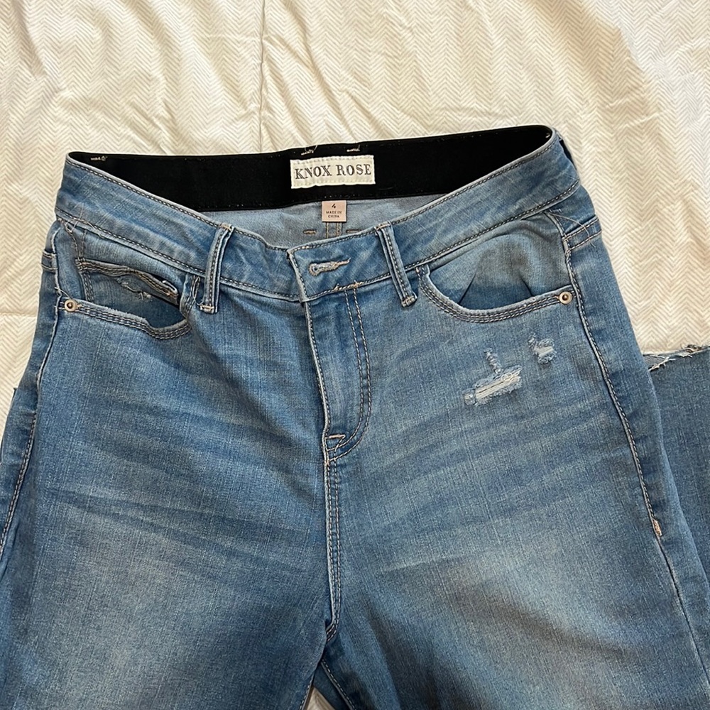 Knox rose high wasted flare jeans